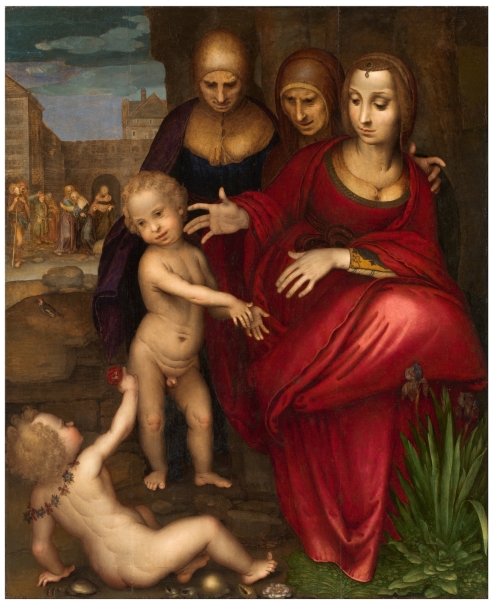 Saint Anne, the Virgin, Saint Elizabeth, Saint John and the Christ Child