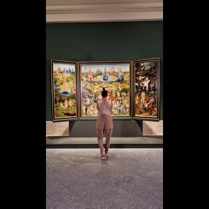 El bailaor Eduardo Guerrero y el "Tríptico del Jardín de las delicias" del Bosco en el