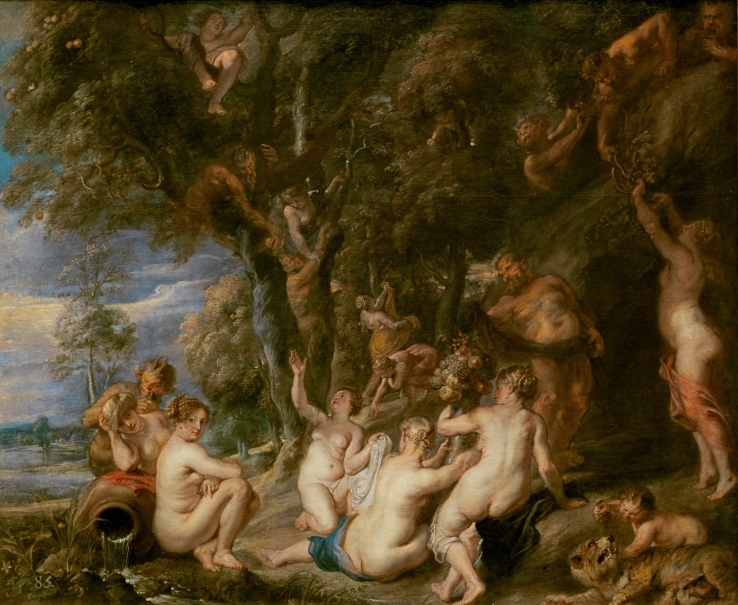 Ninfas y sátiros