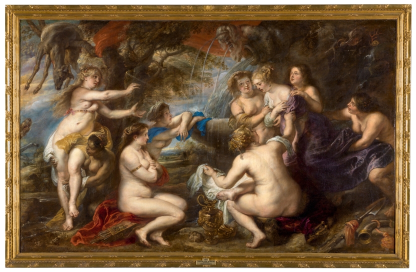 Diana y Calisto