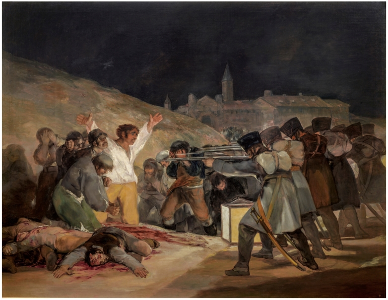 El 3 de mayo en Madrid o ''Los fusilamientos'' – goya y lucientes, francisco de