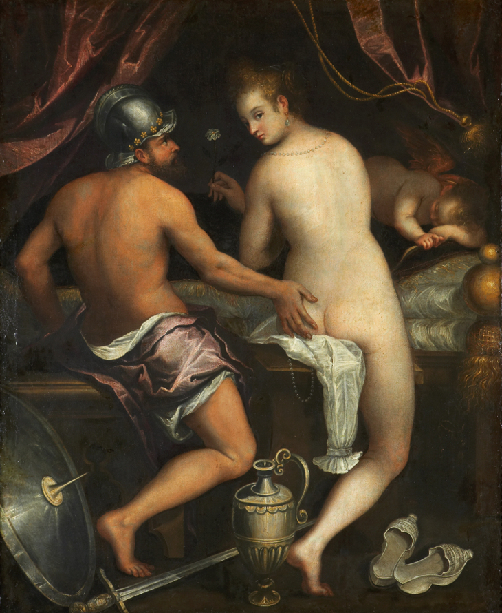 Lavinia Fontana y la pintura mitológica
