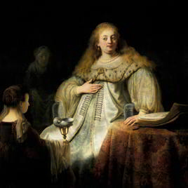 Judit en el banquete de Holofernes