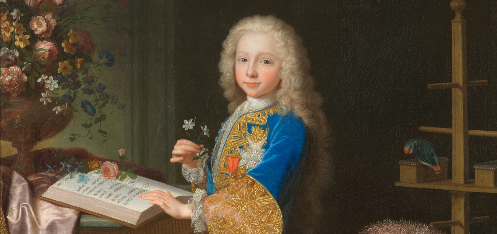 <em>Carlos III, niño, en su gabinete</em>