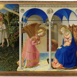 La anunciación de Fra Angelico