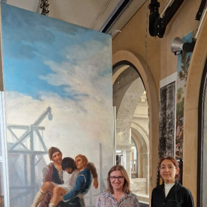 La restauración de "El albañil herido", de Goya