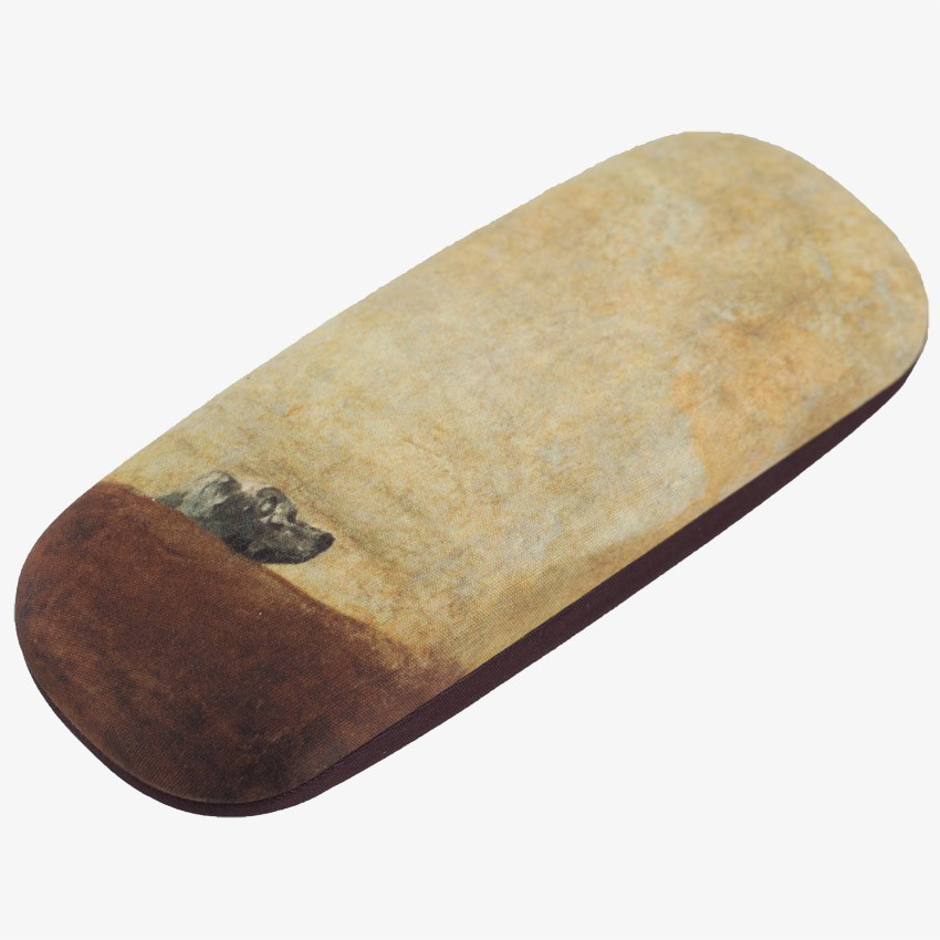 Estuche de gafas "Perro semihundido"