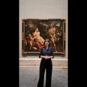 Weekly sessions in English: "Venus, Adonis and Cupid" (ca. 1590) by Annibale Carracci, and "Venus and Adonis" (ca. 1580) by Paolo Veronese