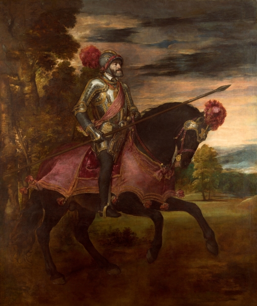 Carlos V en la Batalla de Mühlberg – tiziano, vecellio di gregorio