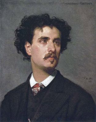 El pintor Mariano Fortuny