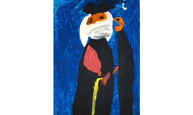 Luis Mi interpretation of Two friars