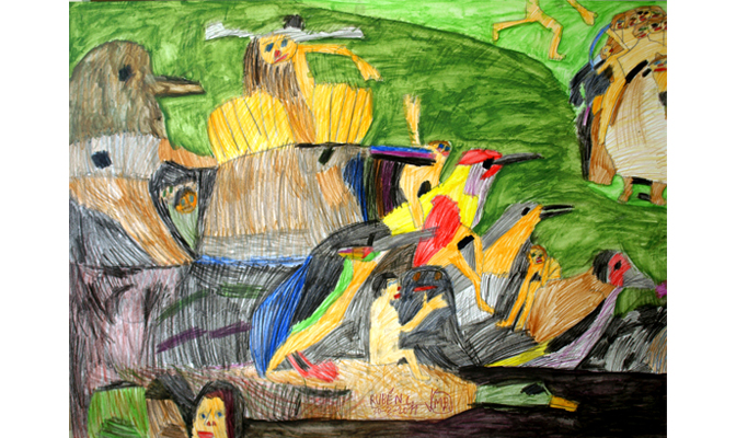 Ruben interpretation of Garden of Earthly Delights
