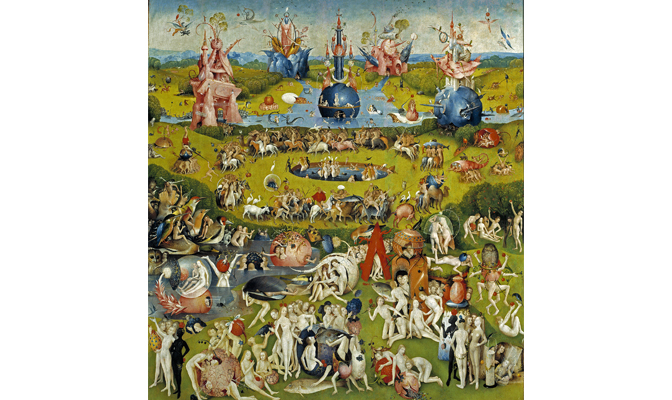 The Garden of Earthly Delights by the painter Bosch