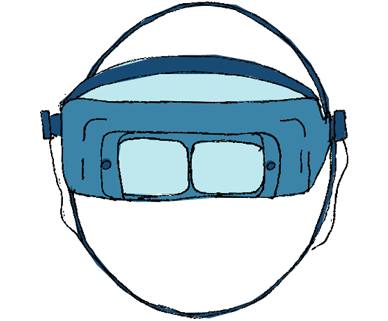 Magnifying glasses