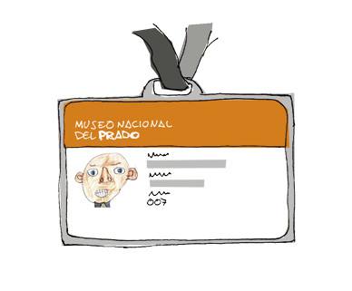 Orange identity card