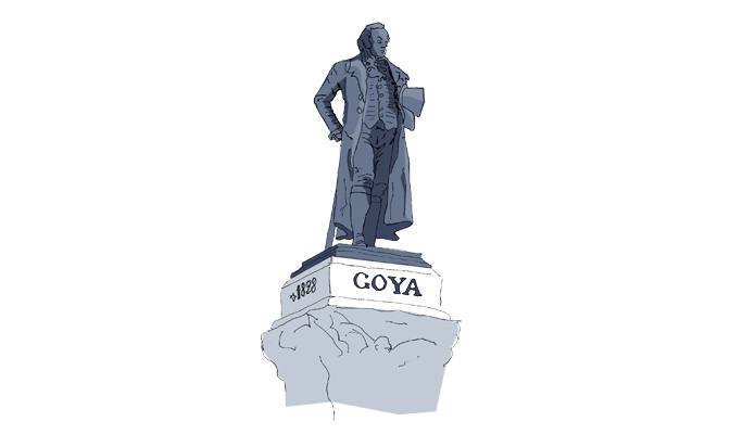 Estatua de Goya