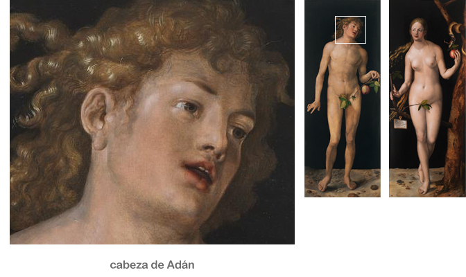 Adan y Eva están desnudos