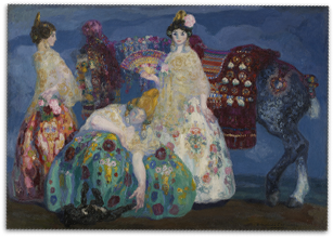 Muchachas de Burriana (Falleras) de Hermen Anglada Camarasa