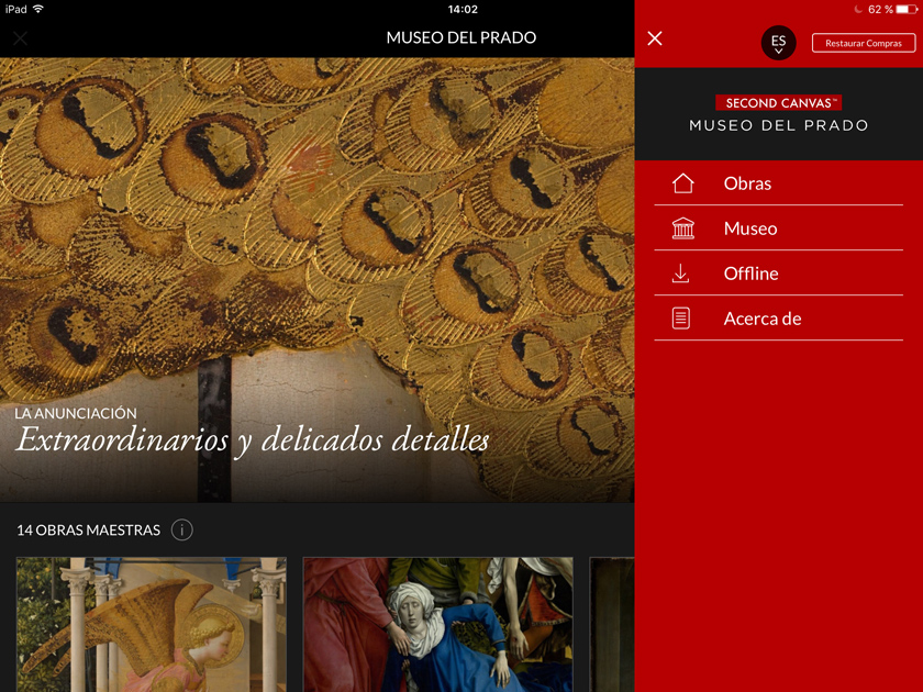 Captura de la app - Extraordinarios y delicados detalles