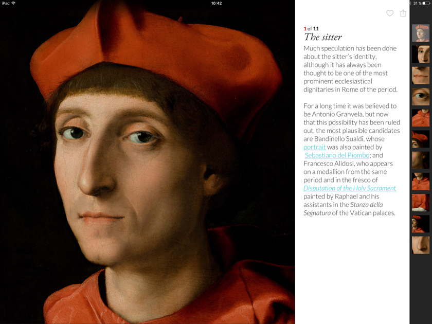 Captura de la app - El cardenal